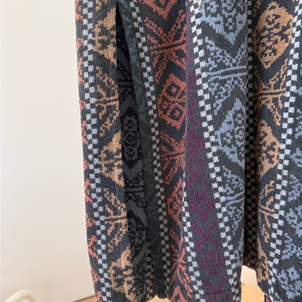 Incredible Southwestern Robe - Vintage Reworked with Pockets - Picture 10 of 10